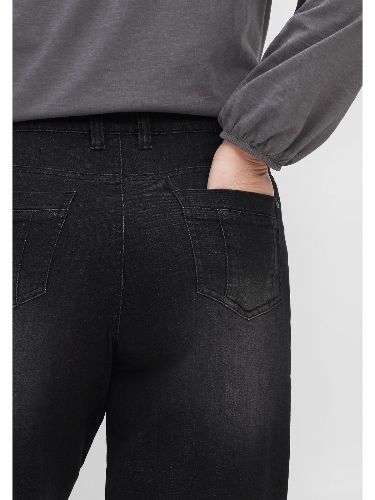 Sheego Stretch-Jeans »Große Größen«, OLIVIA Five-Pocket-Form in shoppen