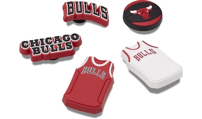 Crocs Schuhanstecker »Jibbitz™ NBA Chicago Bulls«, (Set, 5 tlg., Kein Spielzeug. Nicht... kaufen