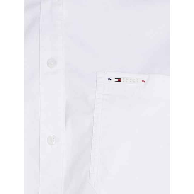 Tommy Jeans Blusentop »TJW FRONT TIE SHIRT«, mit Bindeband | I'm walking