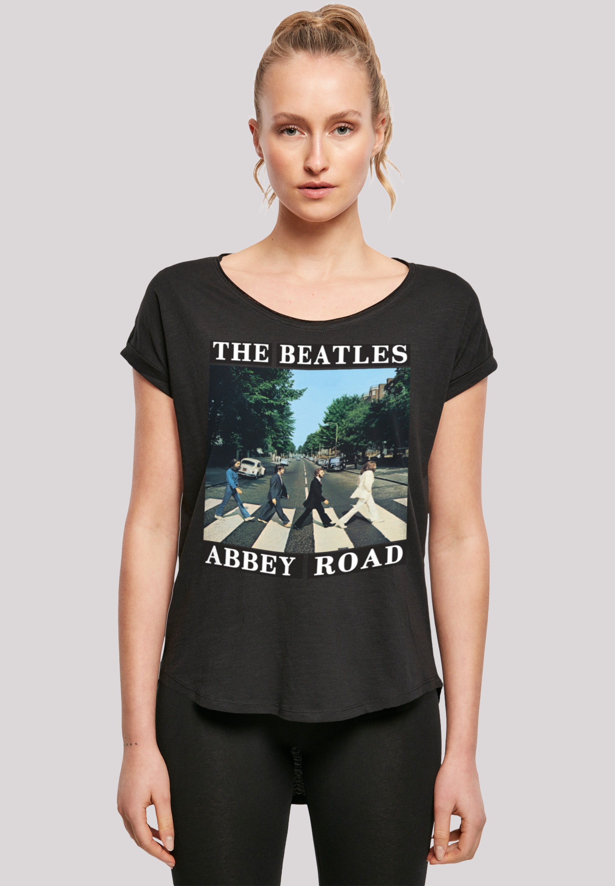 Print Beatles »The Band T-Shirt Abbey bestellen Road«, F4NT4STIC