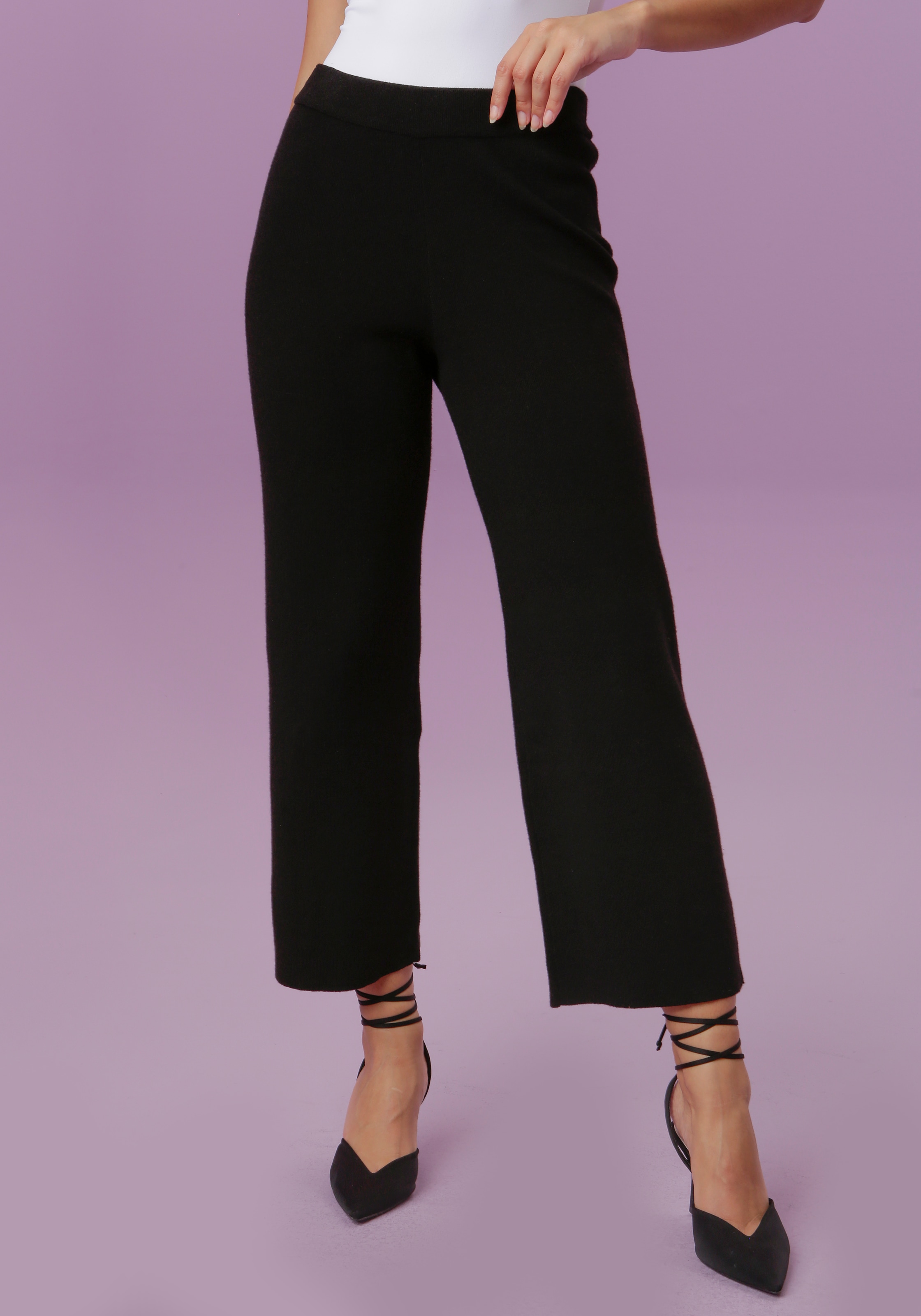 Aniston CASUAL Strickhose, in trendiger Culotte-Form bestellen | I'm walking