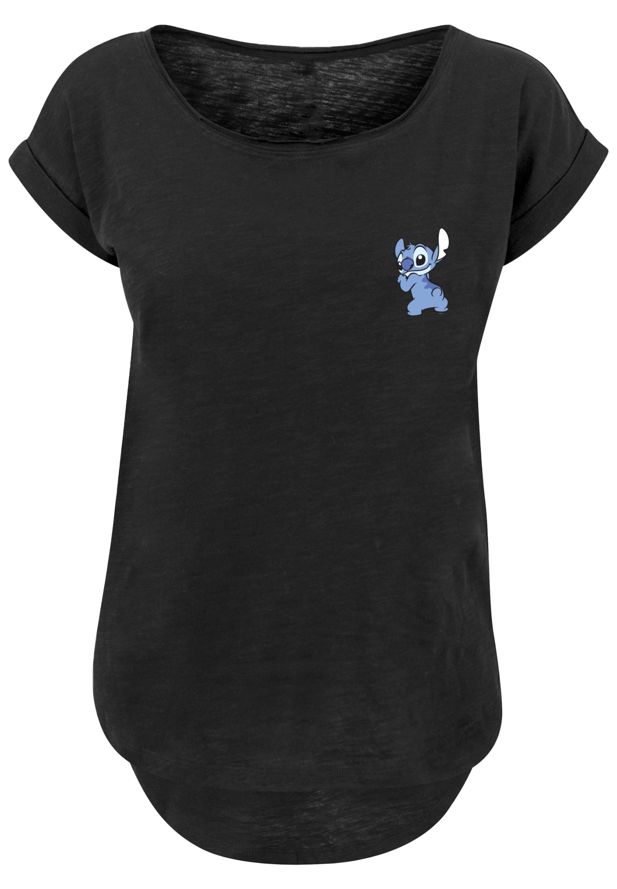»PLUS Print kaufen T-Shirt F4NT4STIC And Stitch Stitch SIZE Breast Print«, Backside Lilo Disney