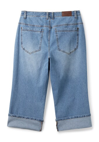 Sheego 3/4-Jeans »Dad-Jeans«, mit weiter Beinform im Dad-Stil kaufen