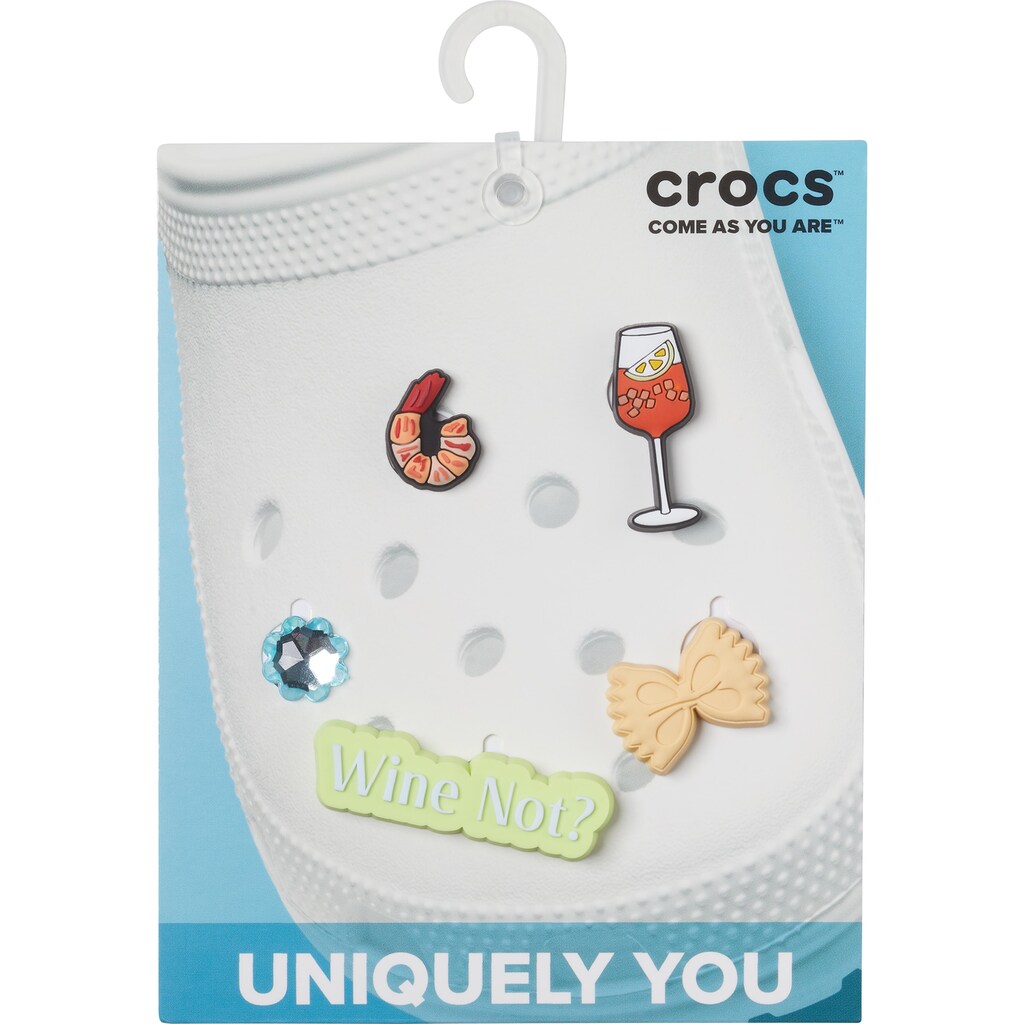 Crocs Schuhanstecker »Jibbitz™ Wine Not«, (Set, 5 tlg., Kein Spielzeug. Nicht geeignet für Kinder unter 3 Jahren.), zum individuellen stylen