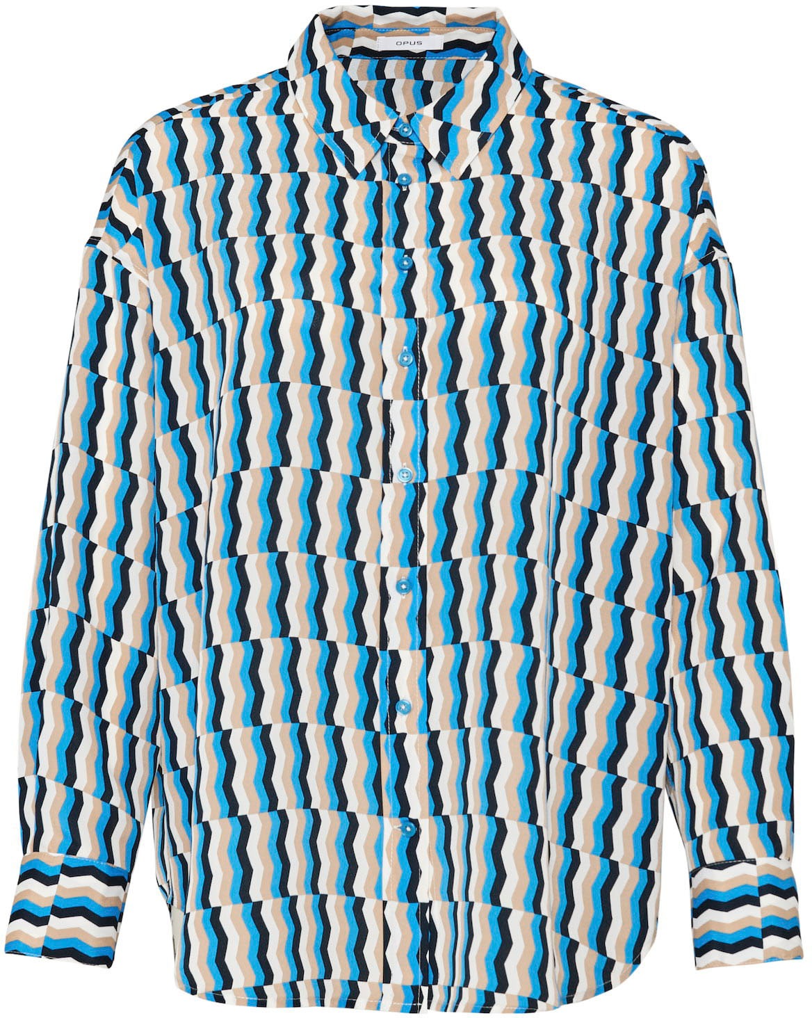 OPUS Druckbluse »Folise«, mit trendy Retro-Print kaufen