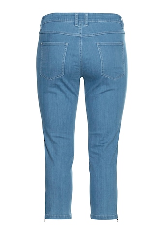 sheego by Joe Browns Stretch-Jeans »7/8-Jeans«, in 7/8-Länge mit Zipper am Saum kaufen