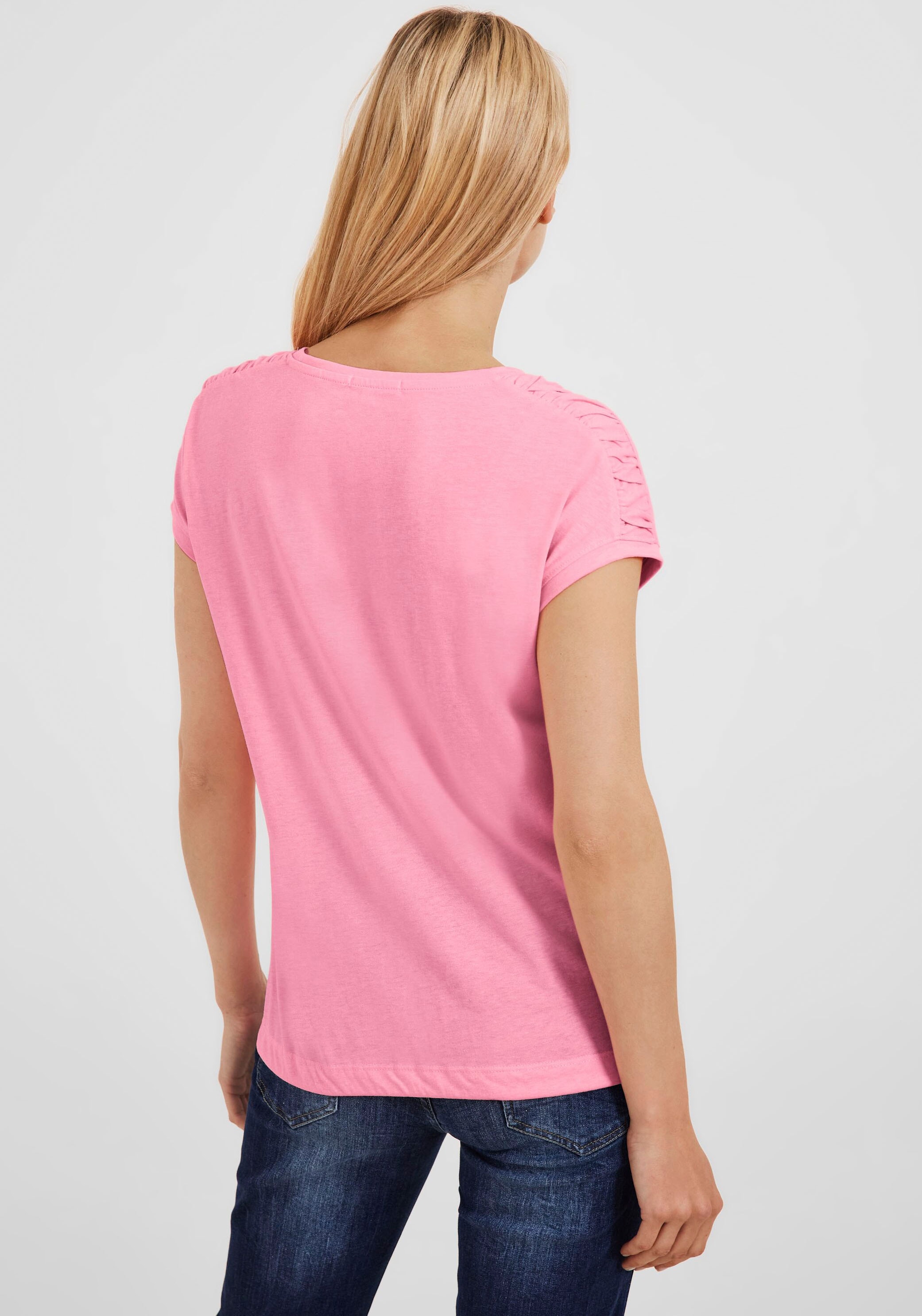 Cecil T-Shirt »NOS Shoulder Gathering S«, mit Fledermausärmeln online | I\'m  walking