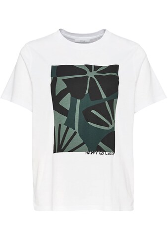 OPUS T-Shirt »Smina lucky«, mit platziertem, grafischen Front-Print kaufen
