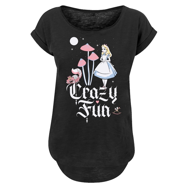 F4NT4STIC T-Shirt »Disney Alice im Wunderland Crazy Fun«, Premium Qualität  online kaufen | I\'m walking