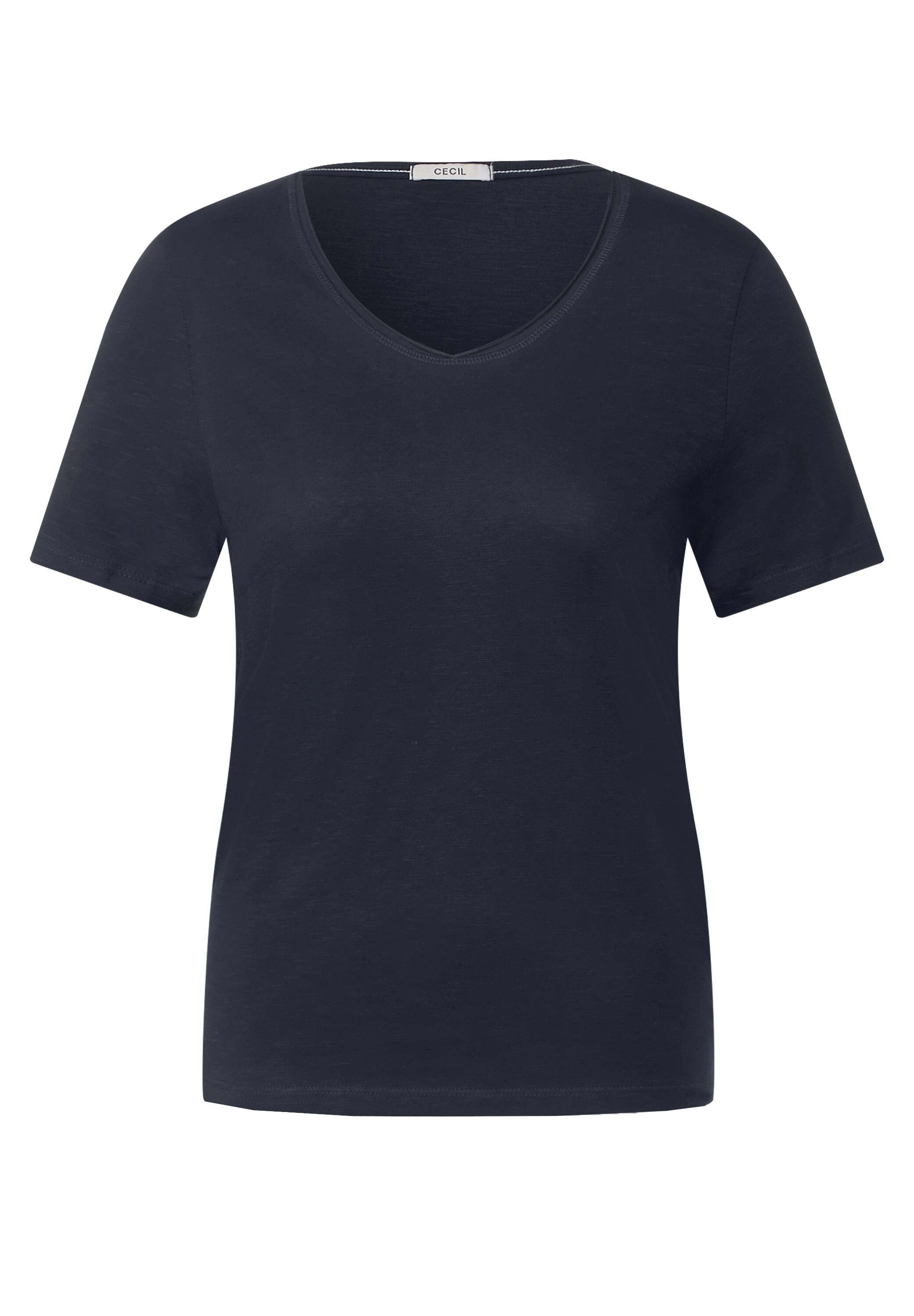 Cecil T-Shirt, mit V-Ausschnitt | walking abgerundetem shoppen I\'m