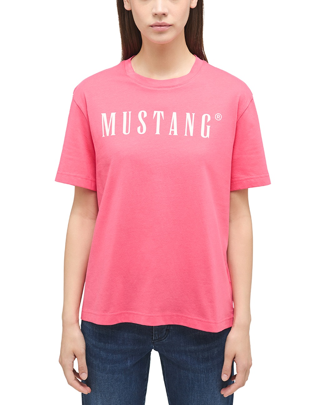 MUSTANG Kurzarmshirt T-Shirt shoppen »Mustang T-Shirt«