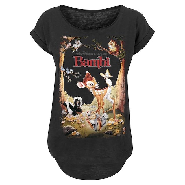 F4NT4STIC T-Shirt »Bambi Retro Poster«, Print shoppen | I'm walking