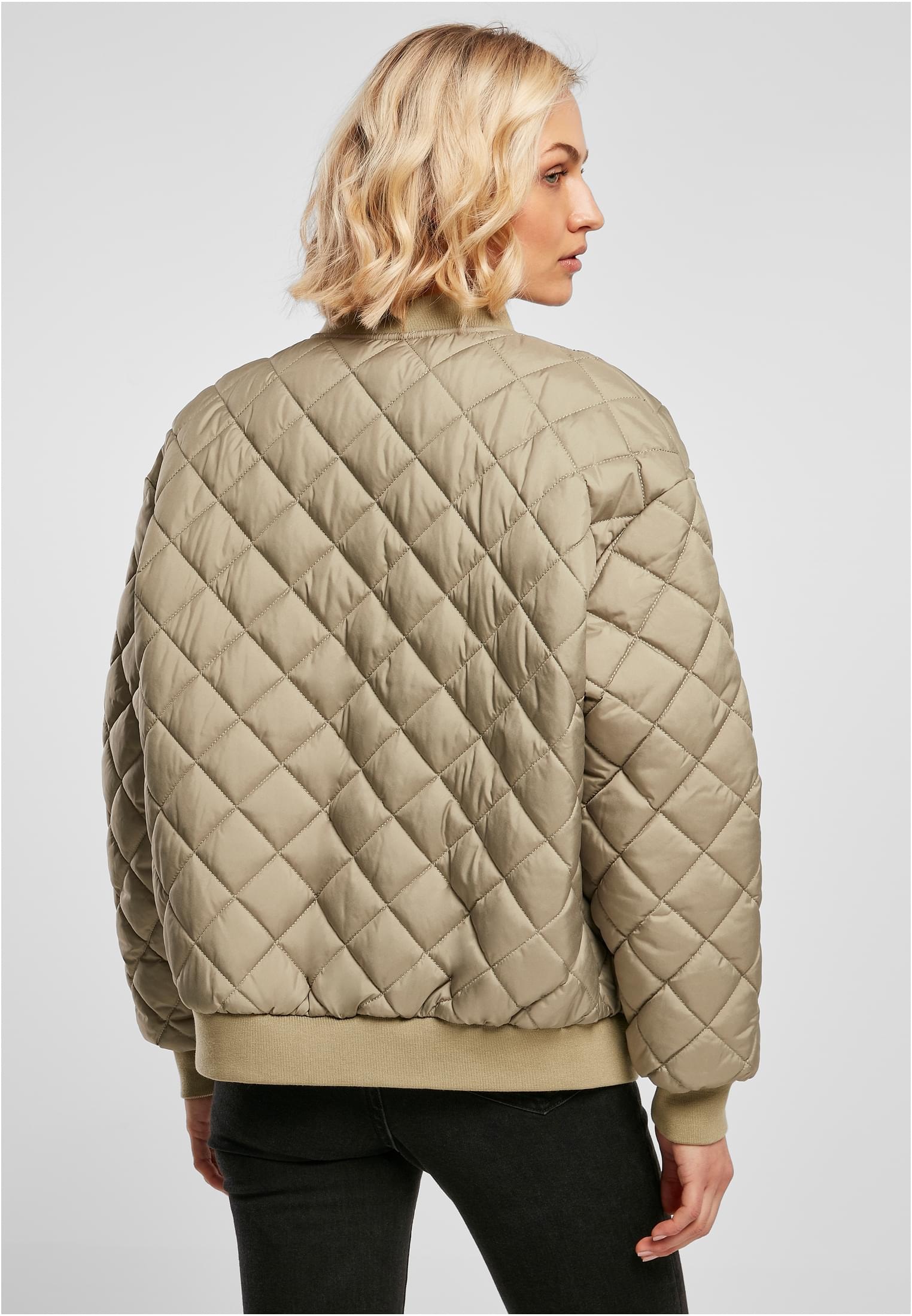 Oversized Quilted (1 Bomber kaufen online I\'m walking St.) Sommerjacke Jacket«, Diamond | URBAN CLASSICS Ladies »Damen
