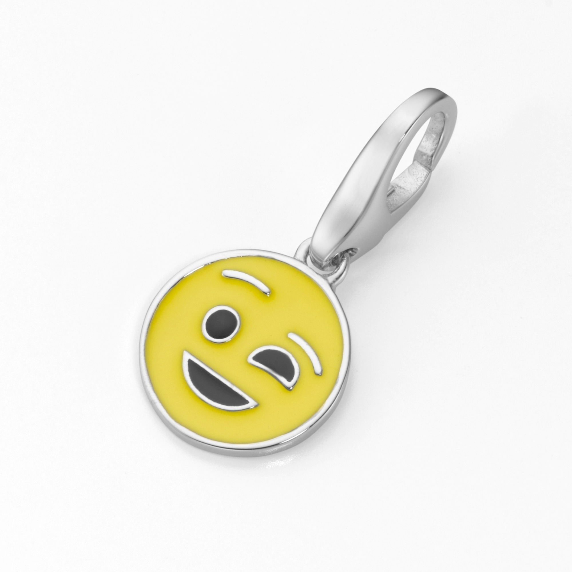 GIORGIO MARTELLO MILANO Charm-Einhänger »Smiley mit zwinkerndem Auge, Silber 925« kaufen