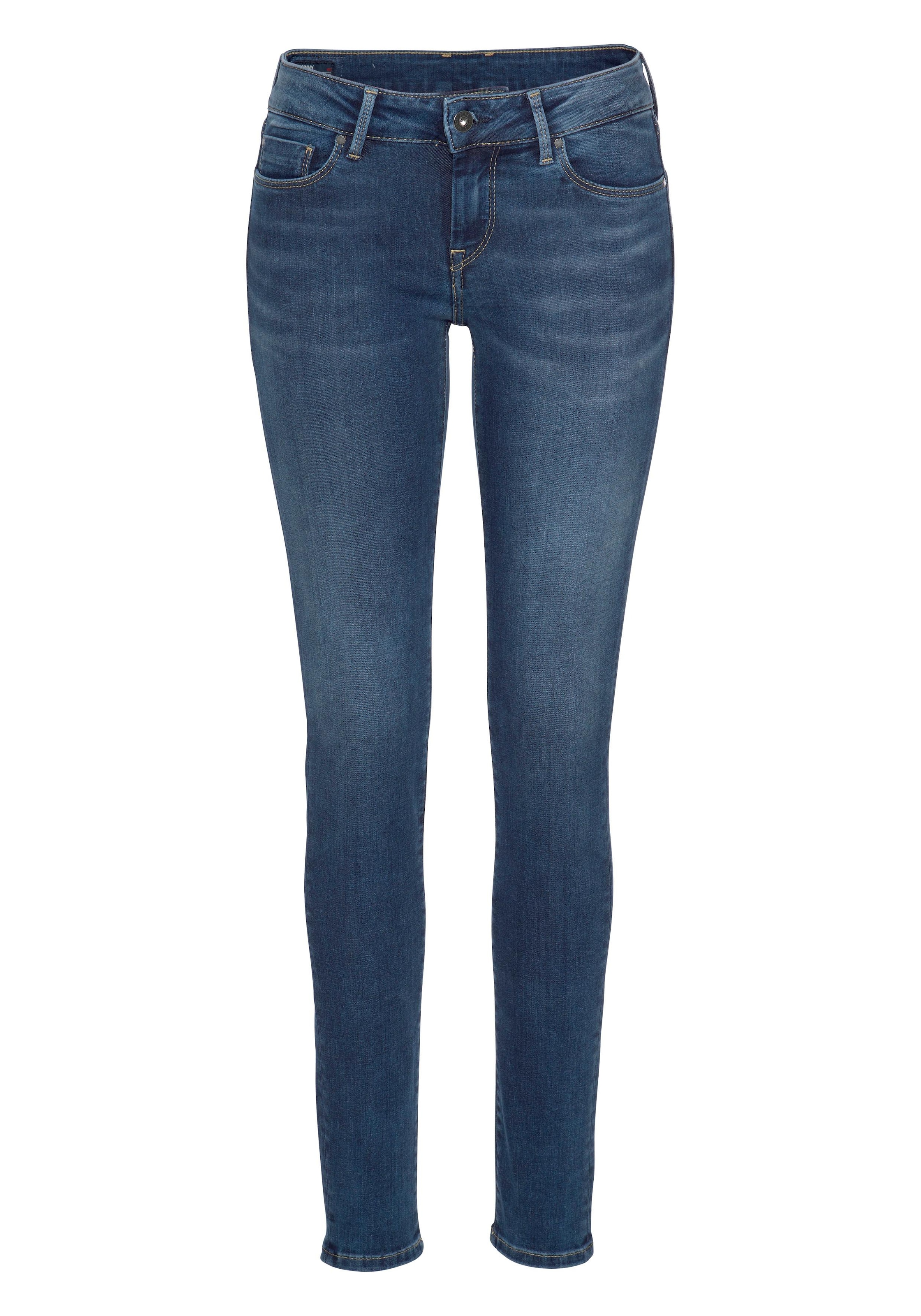 | Jeans 1-Knopf und Pepe shoppen Bund I\'m walking Skinny-fit-Jeans Stretch-Anteil »SOHO«, 5-Pocket-Stil mit im