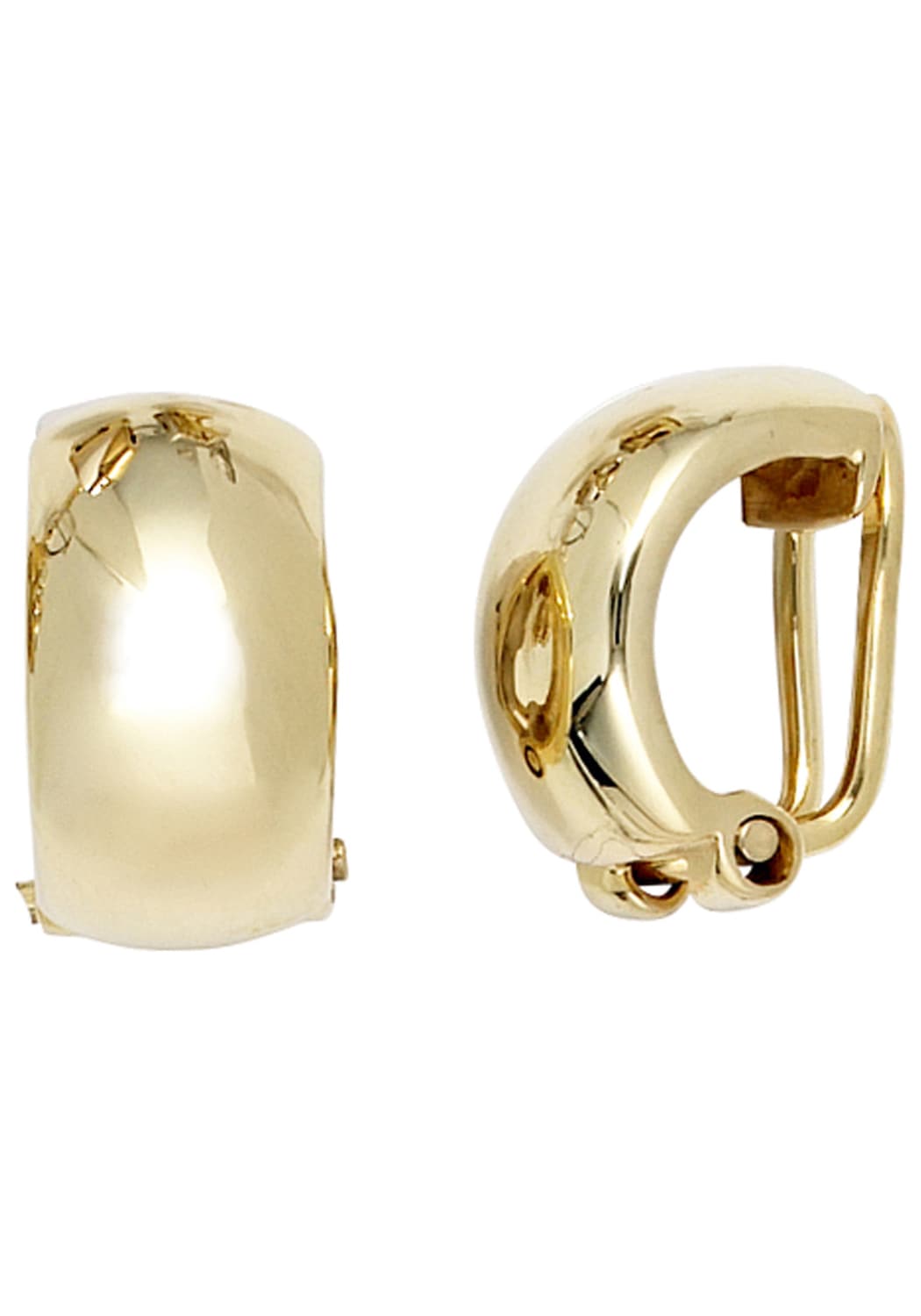 JOBO Paar Ohrclips 333 Gold