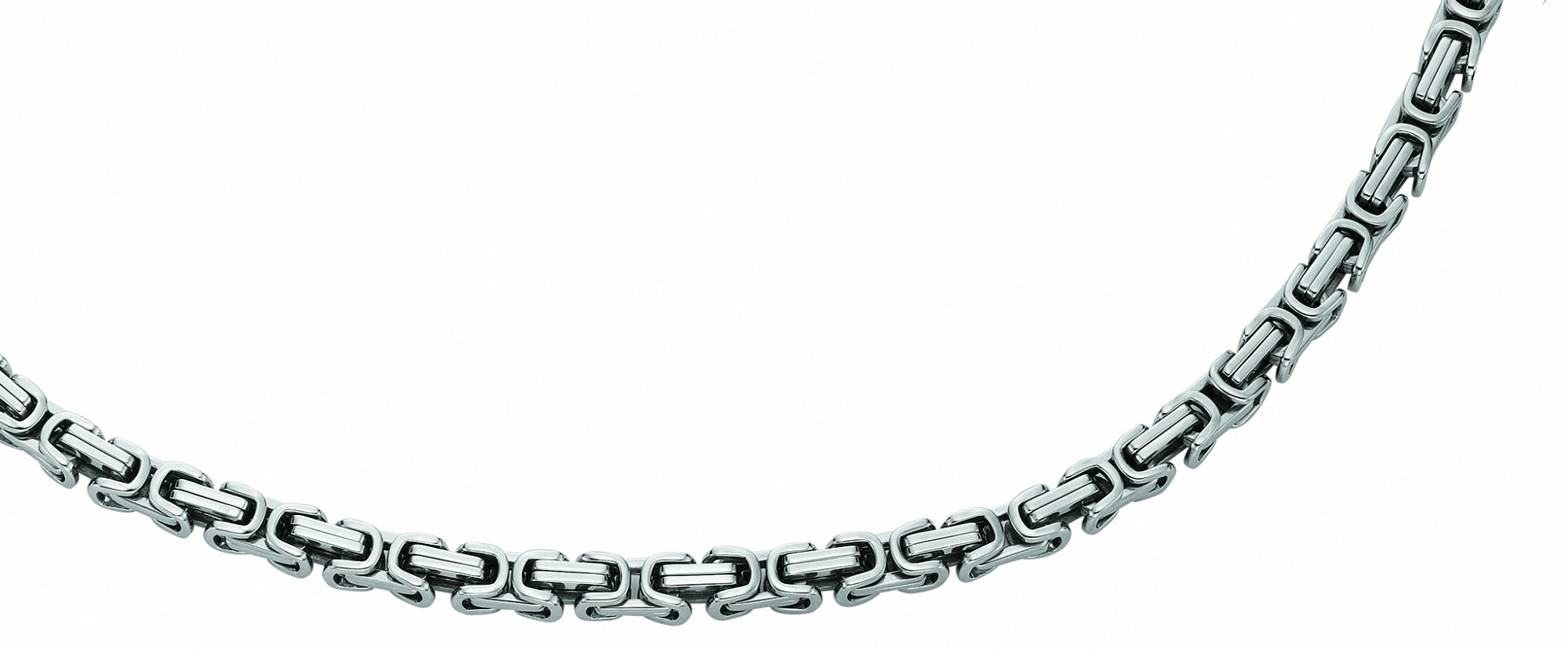 Adelia´s Edelstahlarmband »Edelstahl Königskette für Armband walking 21 kaufen | I\'m Edelstahlschmuck Herren cm«, online