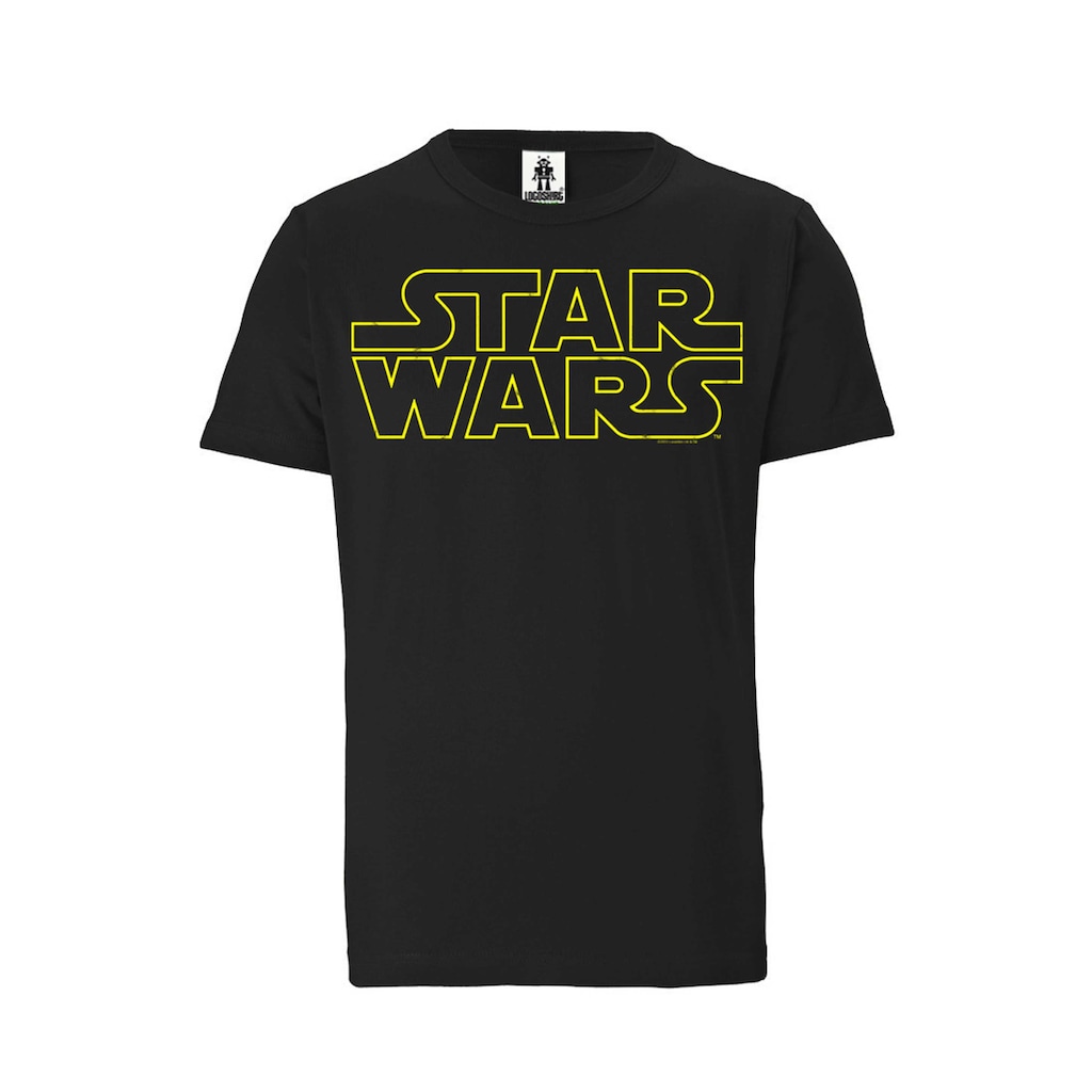 LOGOSHIRT T-Shirt Star Wars - Logo mit lizenziertem Originaldesign