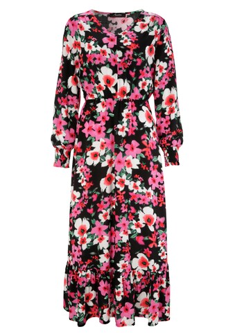 Aniston CASUAL Maxikleid, mit farbenfrohem Blumendruck kaufen
