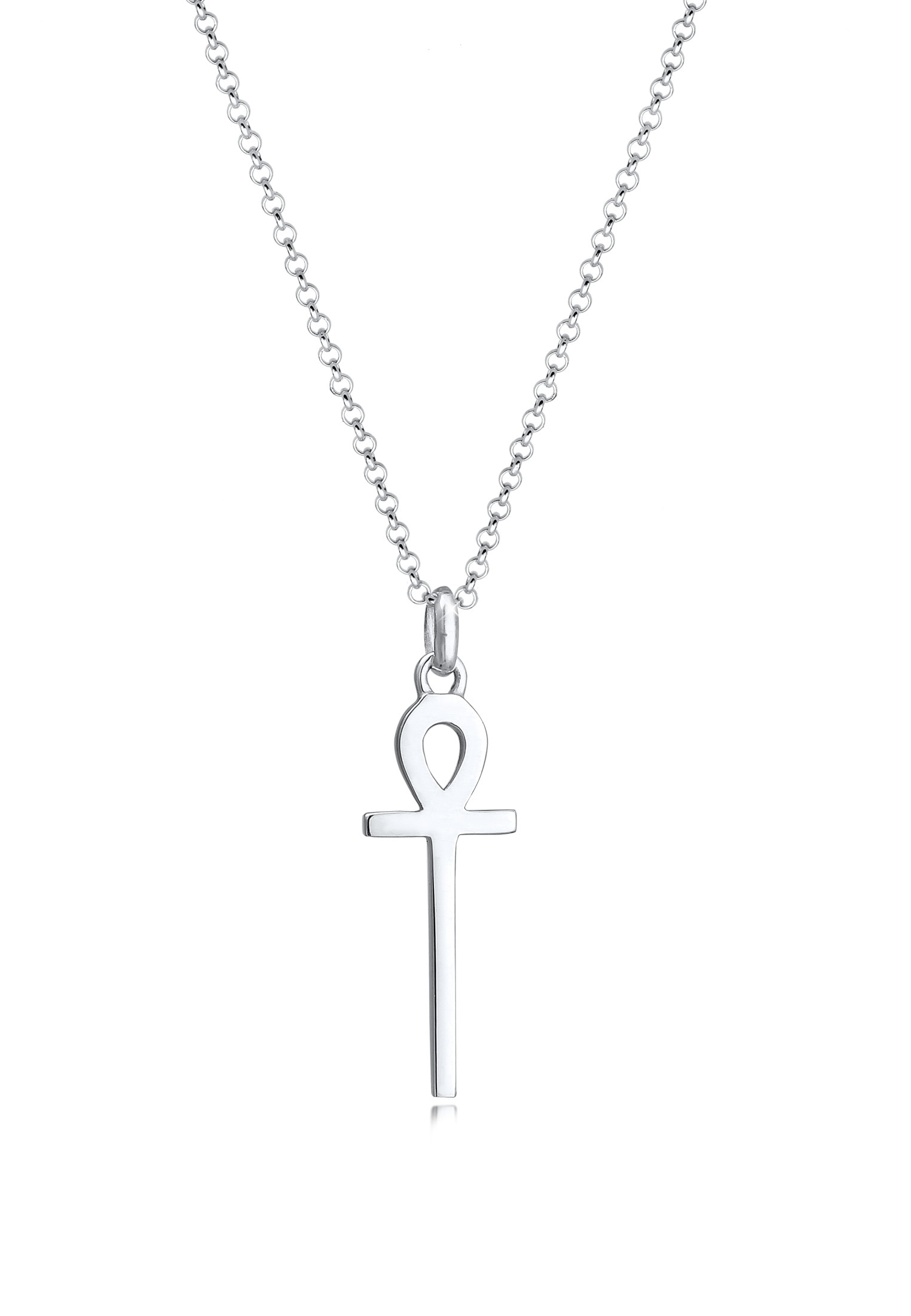 925 Kette Symbol Ankh | Silber« I\'m mit Kreuz Anhänger bestellen »Erbskette walking Anhänger Elli