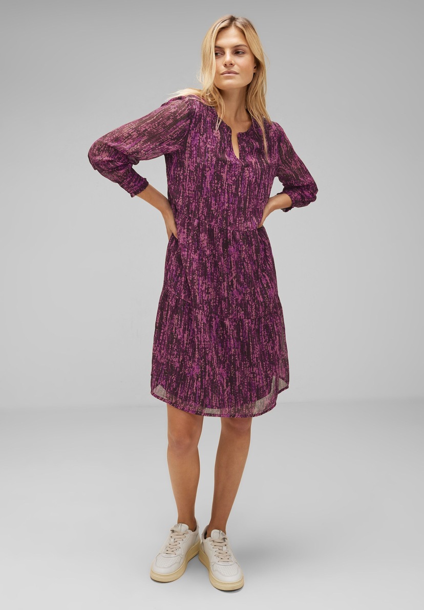mit bestellen Aniston Blusenkleid, Druck graphischem farbenfrohem, CASUAL