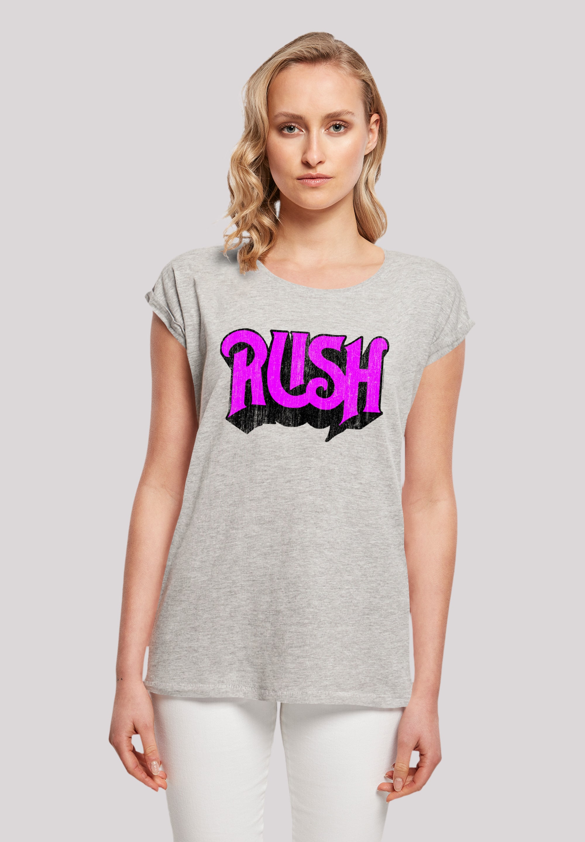 I\'m Distressed | Logo«, Rock Qualität »Rush Premium F4NT4STIC Band walking T-Shirt