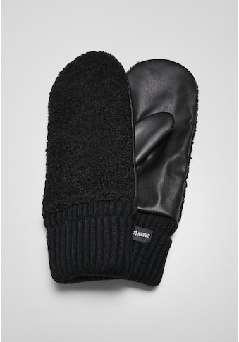 Baumwollhandschuhe »Unisex Sherpa Synthetic Leather Gloves«