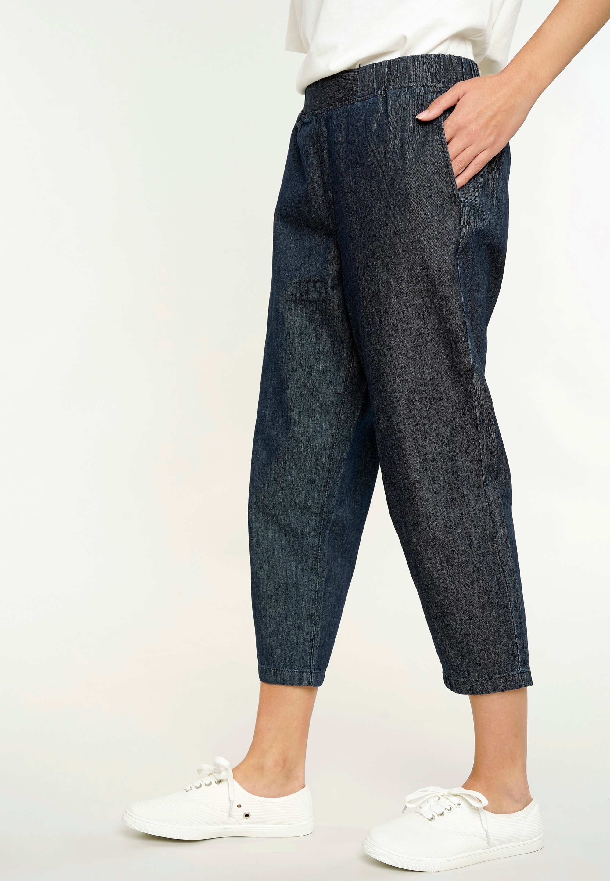 GIORDANO Bequeme Jeans »Audrey«, elastischem Bund online mit
