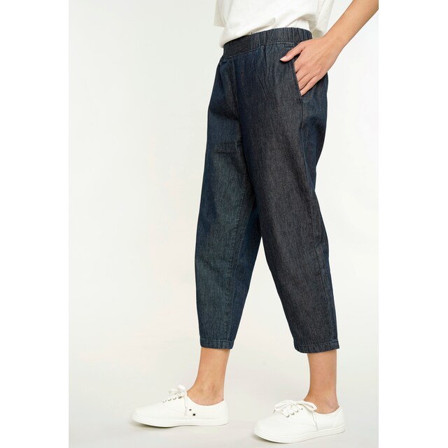 GIORDANO Bequeme Jeans »Audrey«, mit elastischem Bund online