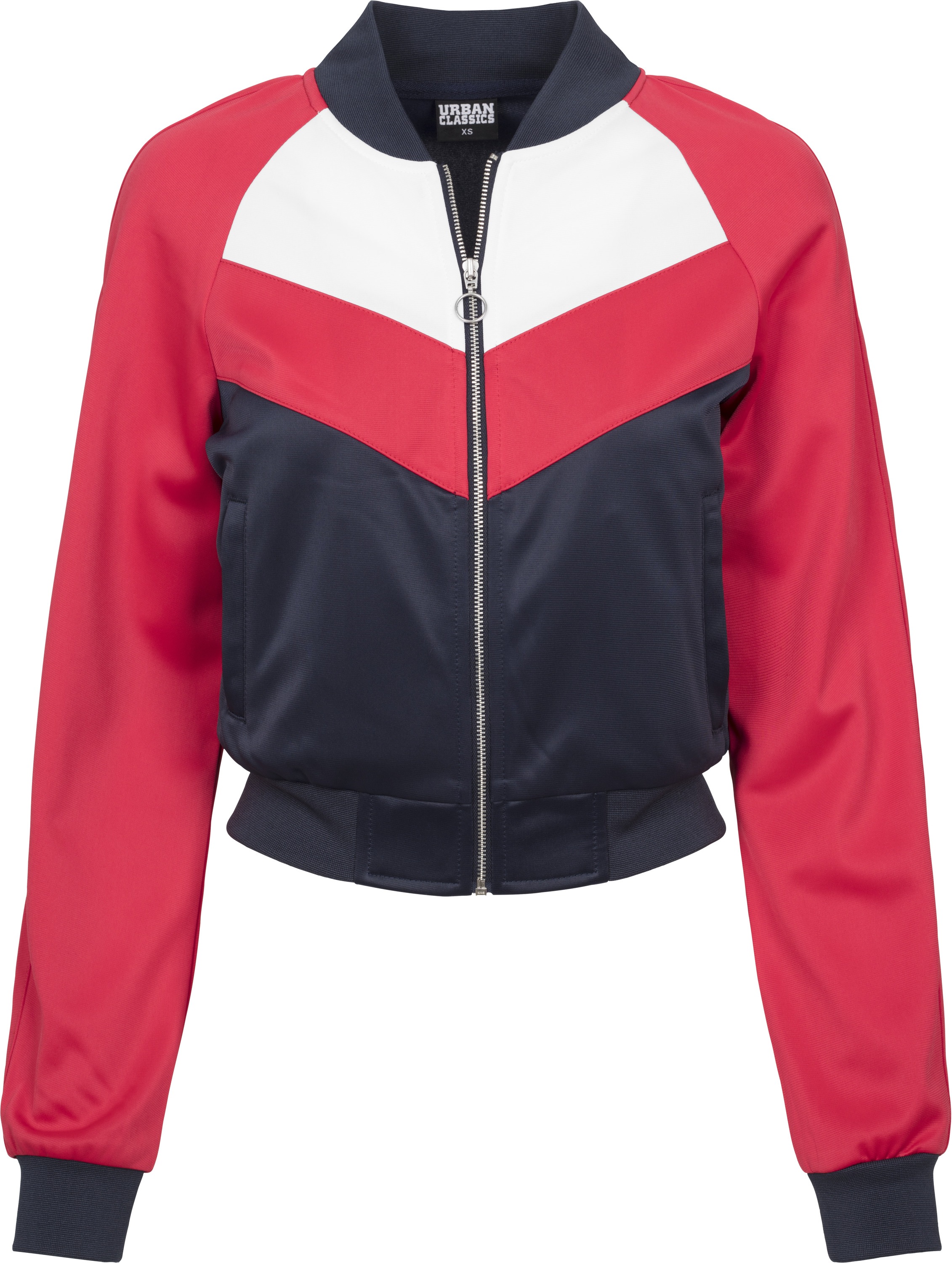 URBAN CLASSICS Outdoorjacke »Damen Ladies Short Raglan Track Jacket«, (1 St.),  ohne Kapuze online | I\'m walking
