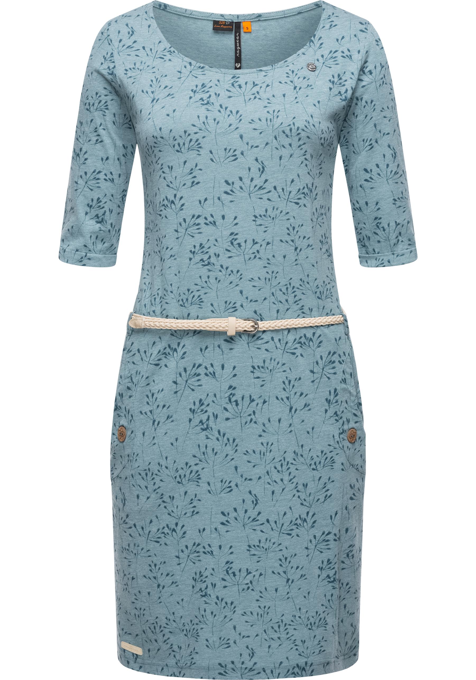 Ragwear Druckkleid »Penelope Print Intl.«, Langärmliges Baumwoll Kleid mit  Print online