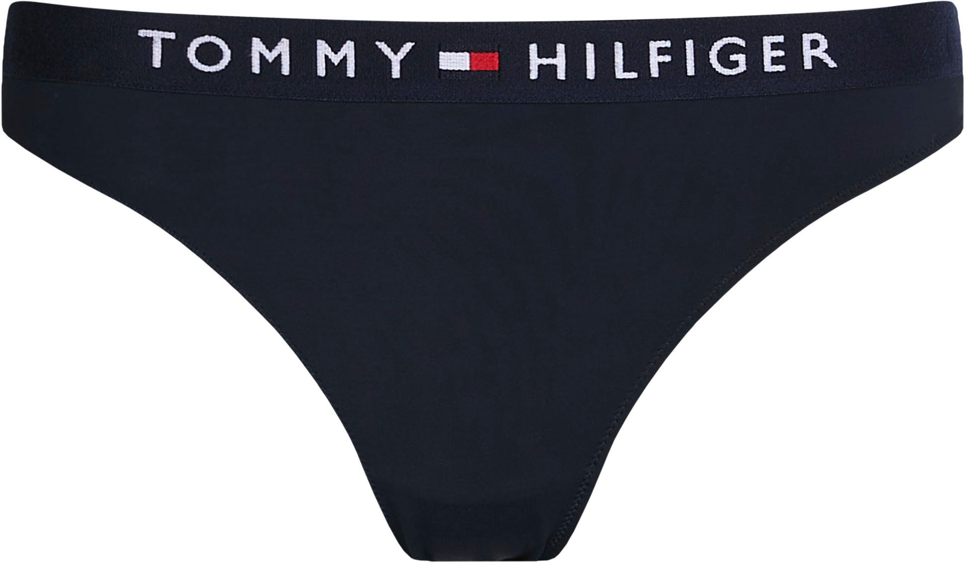 Tommy Bikinislip, Wäsche bestellen mit auf hinten Rechnung Hilfiger & Spitzenmuster Underwear