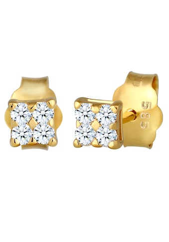 Elli DIAMONDS Paar Ohrstecker »Ohrringe Klassisch Elegant Geo Diamant, 0308873115« kaufen