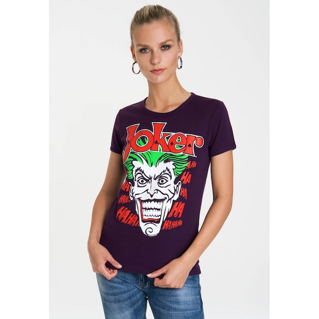 LOGOSHIRT T-Shirt »Joker - Batman«, mit lizenziertem Originaldesign  bestellen | I\'m walking