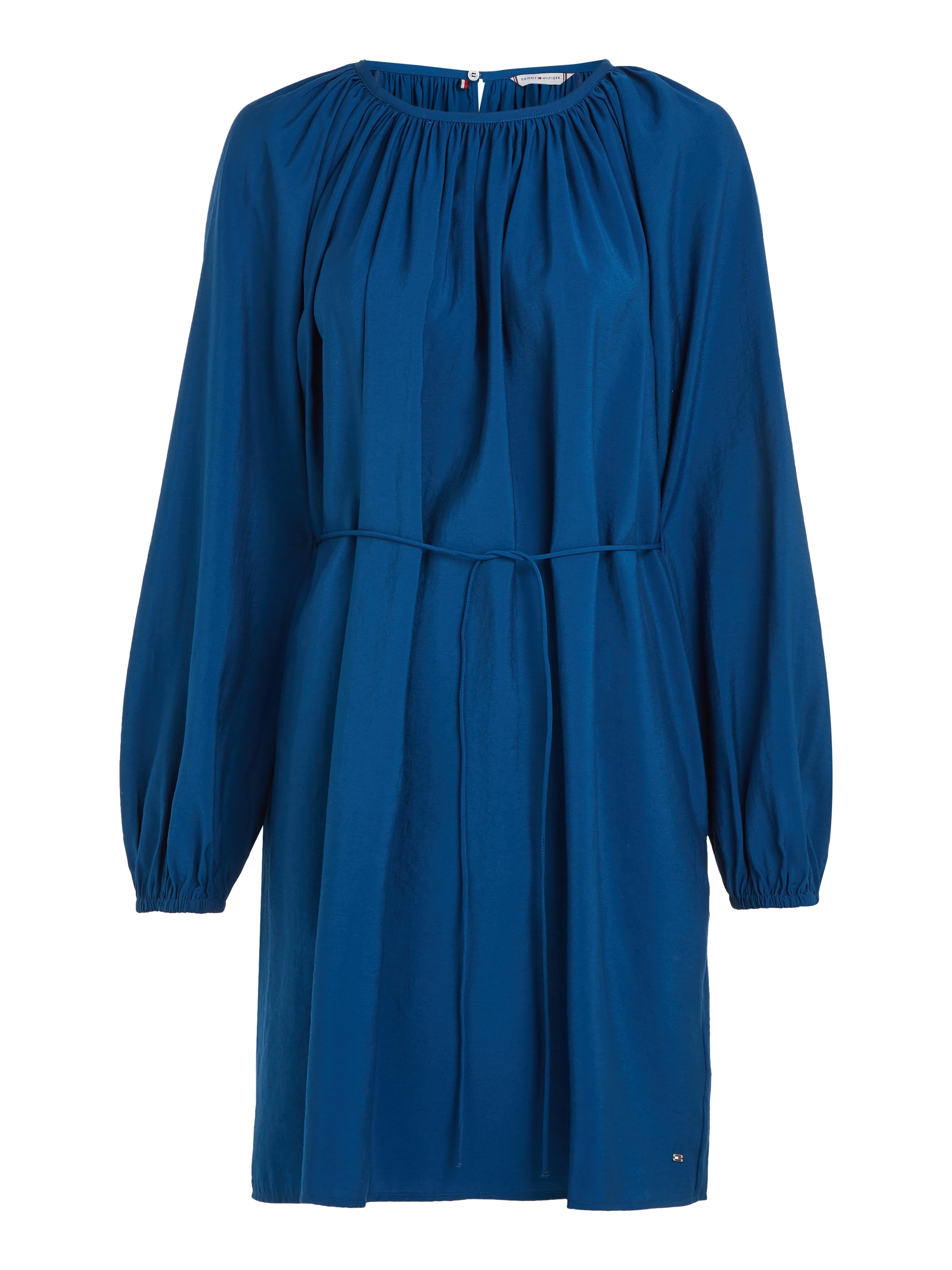 Tommy Hilfiger SHORT | I\'m Taillenbund DRESS«, »TEXTURED kaufen mit MODAL online Blusenkleid walking
