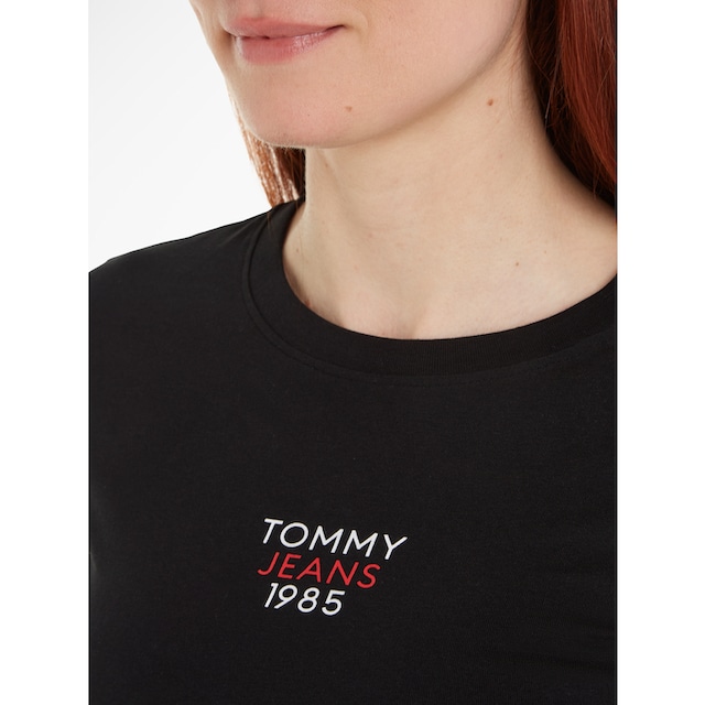 Tommy Jeans Curve T-Shirt »TJW SLIM ESSENTIAL LOGO 1 LS EXT«, mit Tommy  Jeans Logo-Schriftzug kaufen