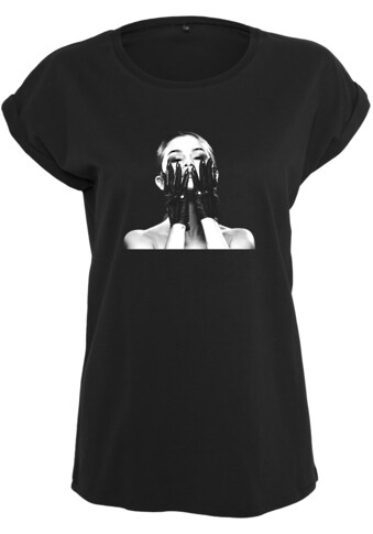 Merchcode T-Shirt »Merchcode Damen Ladies Selena Gomez Black Gloves Tee« kaufen