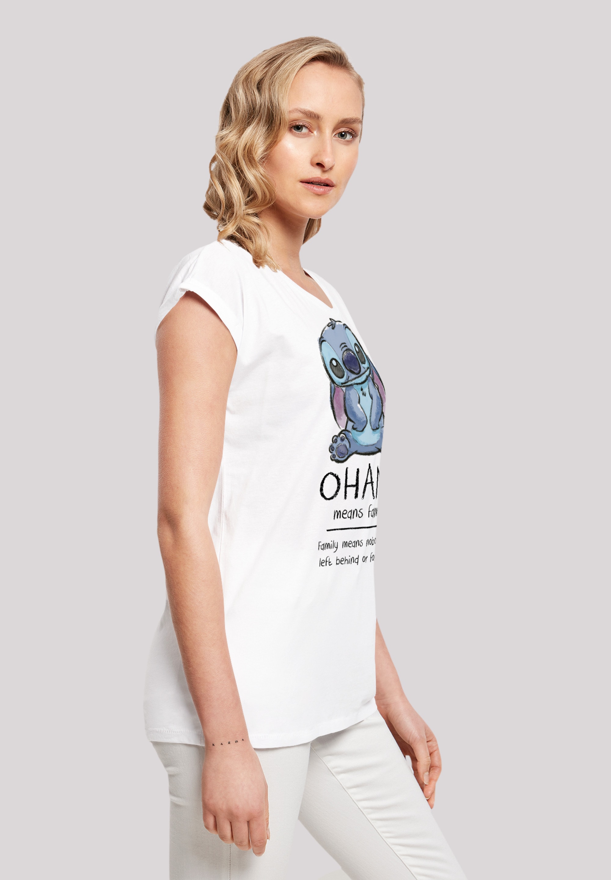 F4NT4STIC T-Shirt »Disney Lilo & Stitch Ohana Means Family«, Premium  Qualität online kaufen | I'm walking