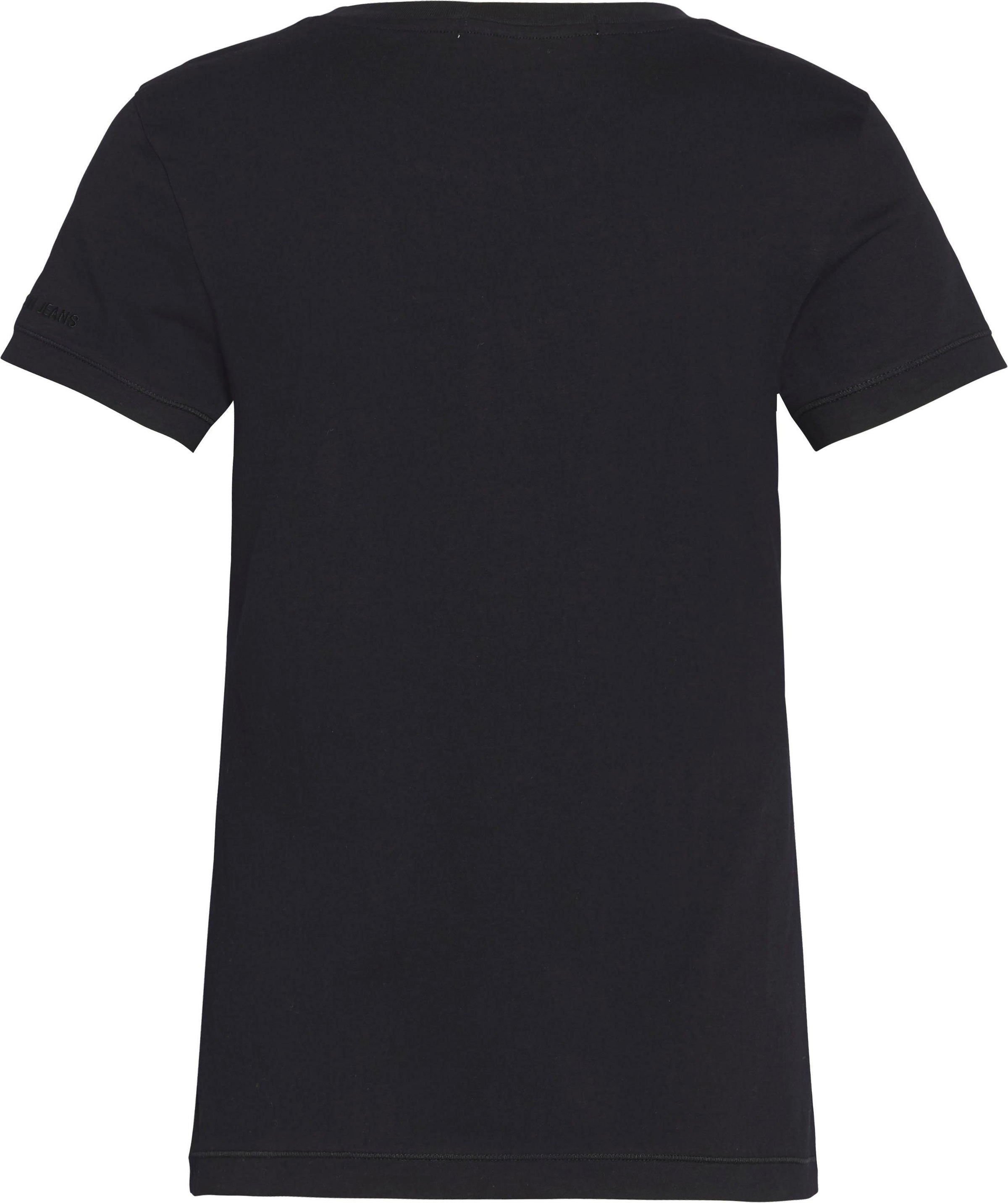 Calvin Klein CK I\'m mit T-Shirt kaufen TEE«, Logo walking Jeans SLIM auf | der »CK gesticktem EMBROIDERY Brust