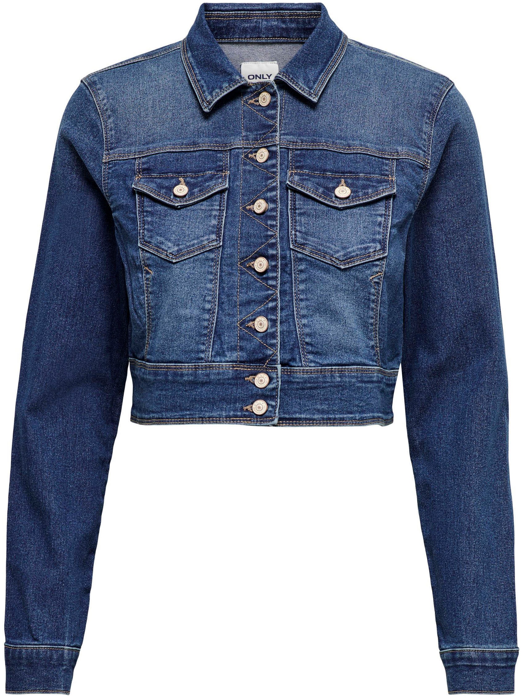 Only Jeansjacke »ONLNEW WESTA CROPPED DNM JACKET RP« kaufen