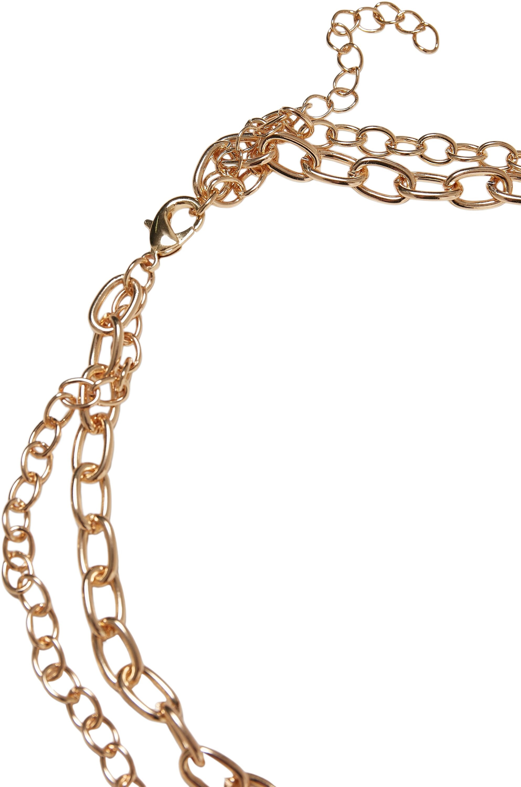 »Accessoires Onlineshop Edelstahlkette im Golden | walking I\'m URBAN Diamond CLASSICS Necklace« Zodiac