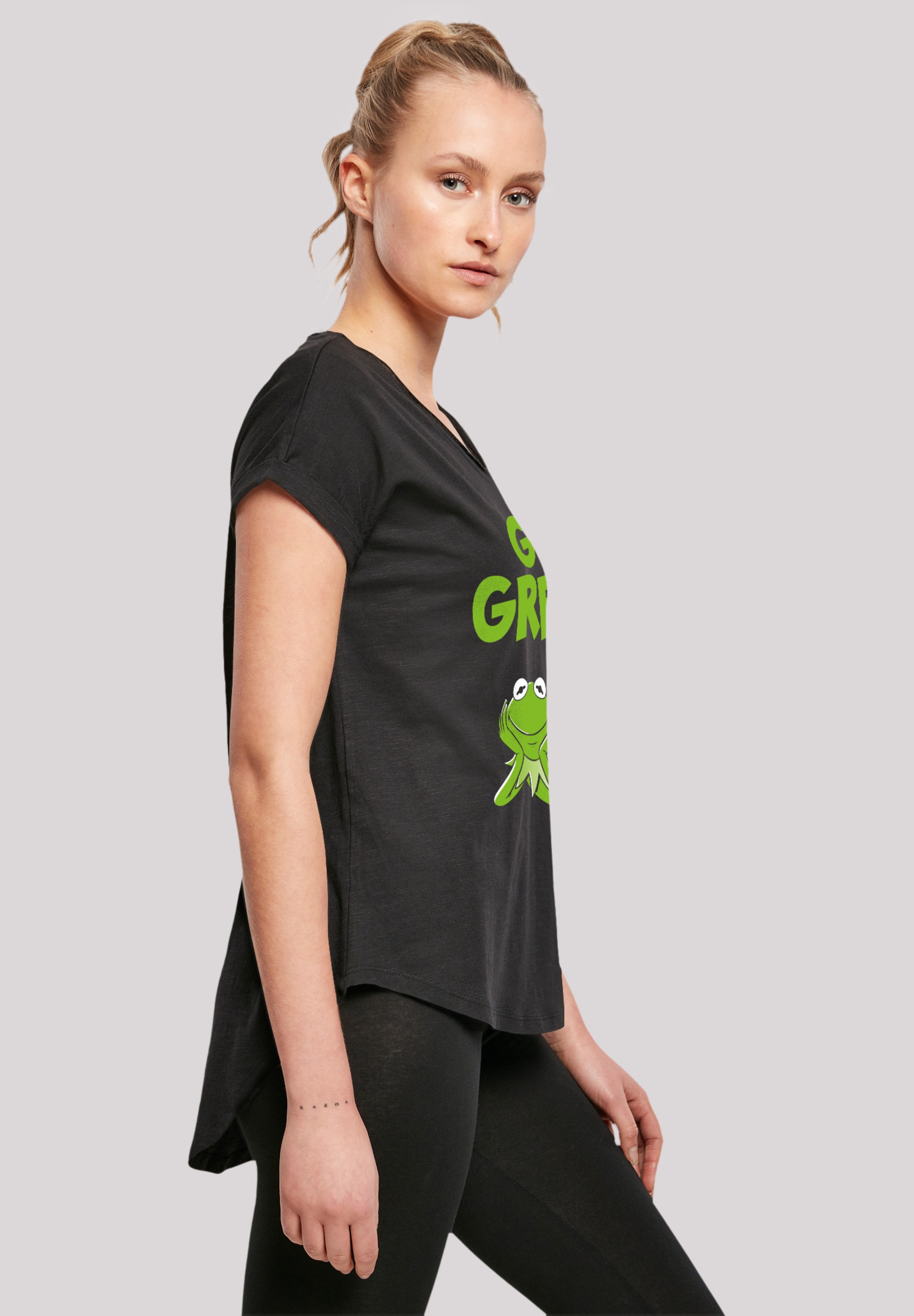 F4NT4STIC T-Shirt »Disney Muppets Go Green«, Premium Qualität | I'm walking