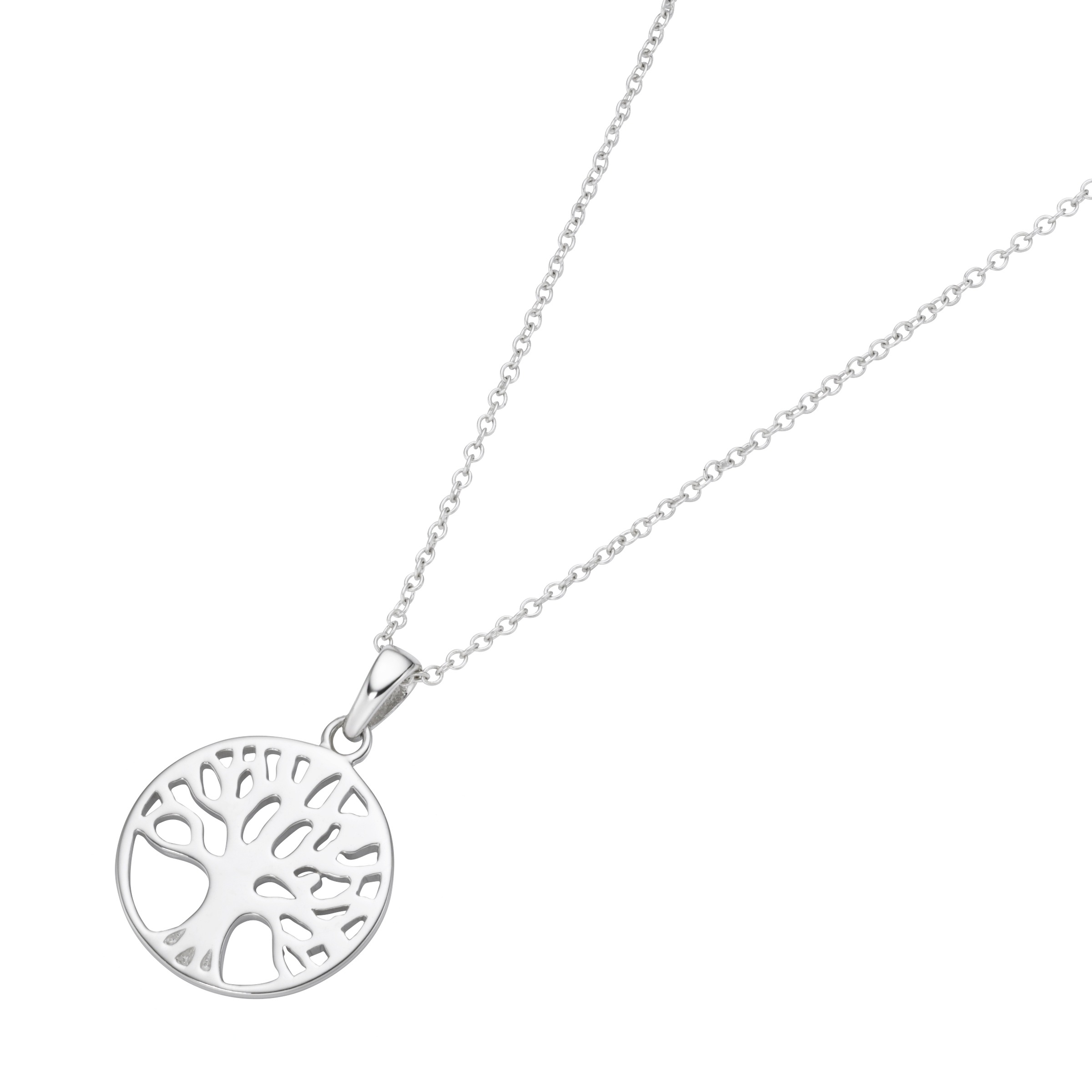 Smart Jewel Kette mit Anhänger »Lebensbaum, Karte, Silber 925« kaufen