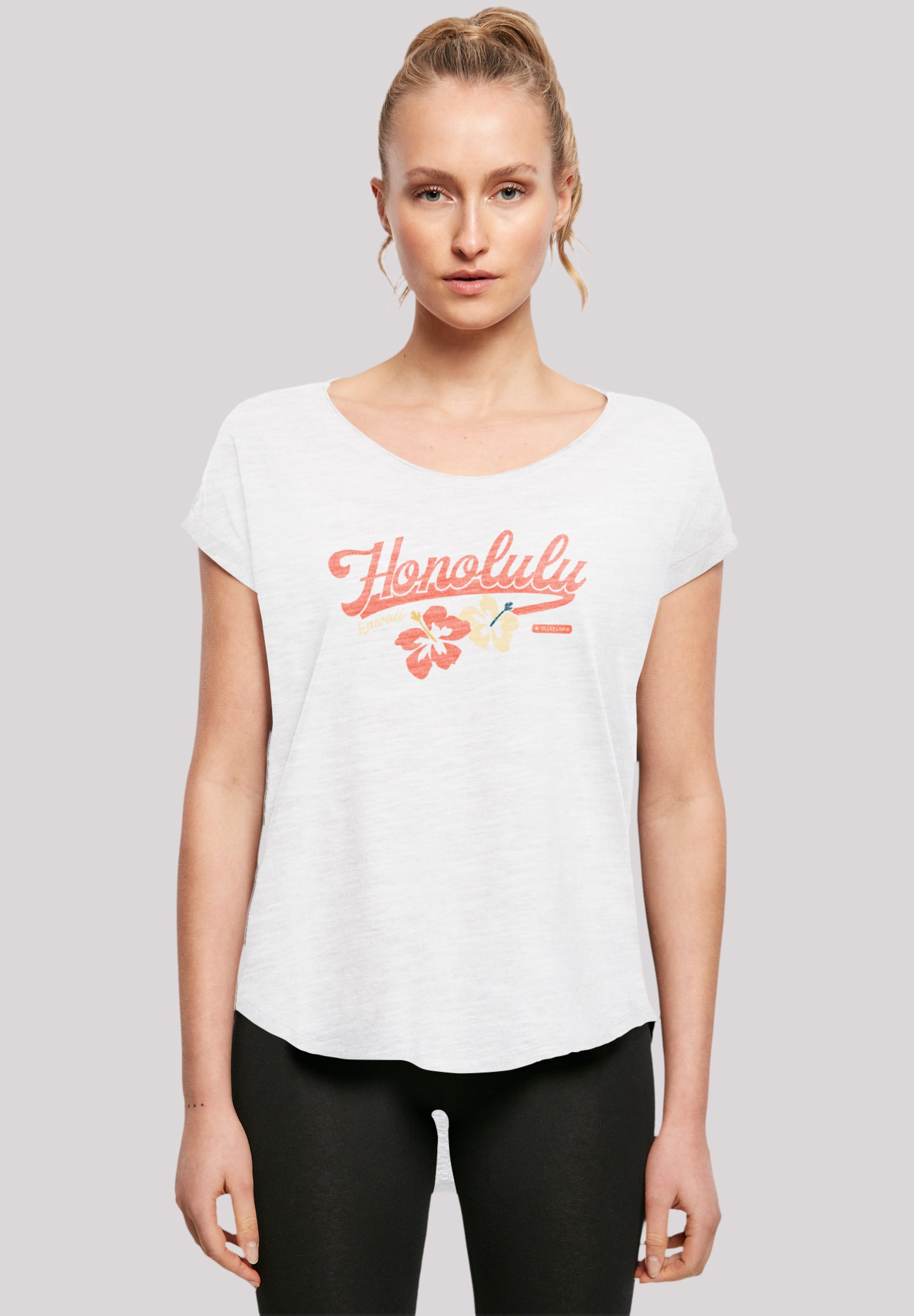 »Honolulu«, Print T-Shirt F4NT4STIC shoppen