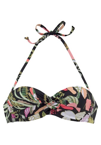 s.Oliver Bandeau-Bikini-Top »Herbst«, mit floralem Design kaufen