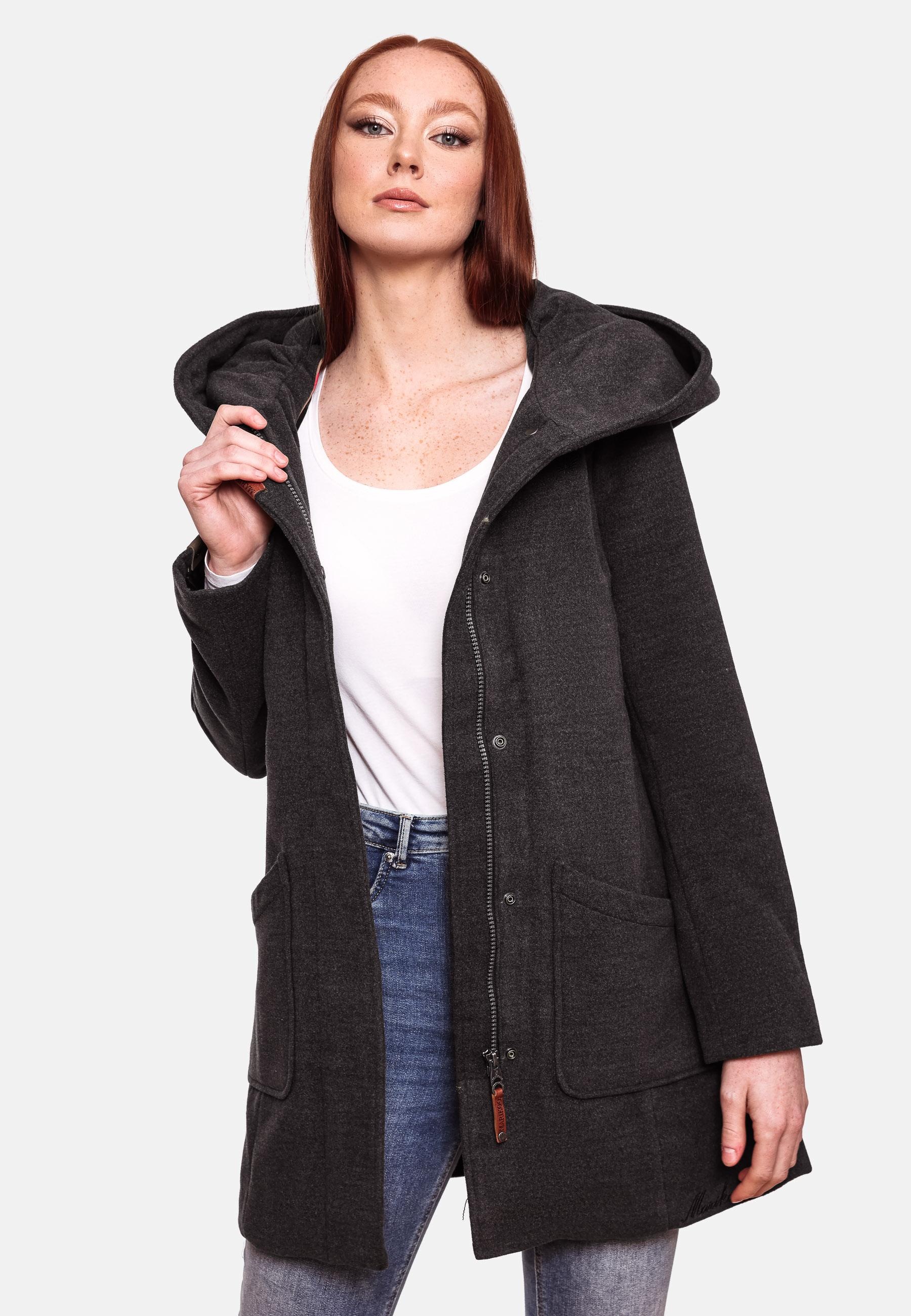 Marikoo Wintermantel »Maikoo«, hochwertiger Mantel Kapuze mit großer I\'m walking | bestellen