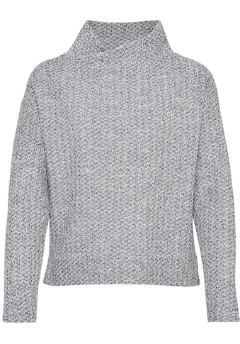 OPUS Sweatshirt »Guminchen«, mit drapiertem Kragen kaufen