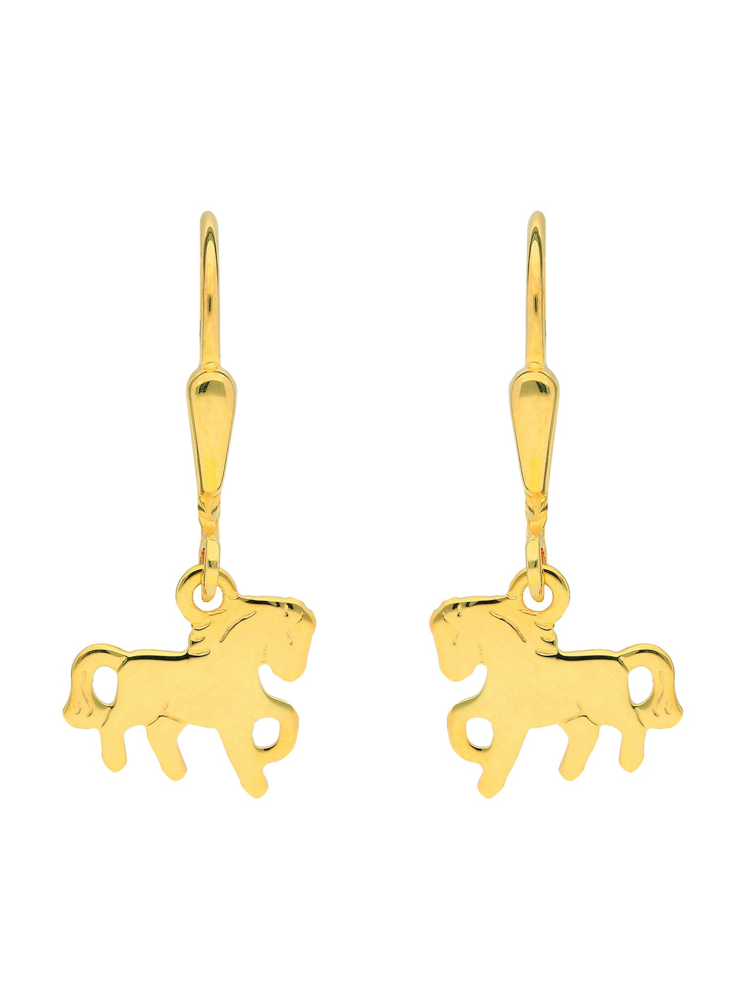 Adelia´s Paar Ohrhänger »333 Gold Ohrringe Ohrhänger Pferd«, Goldschmuck  für Damen online kaufen | I'm walking