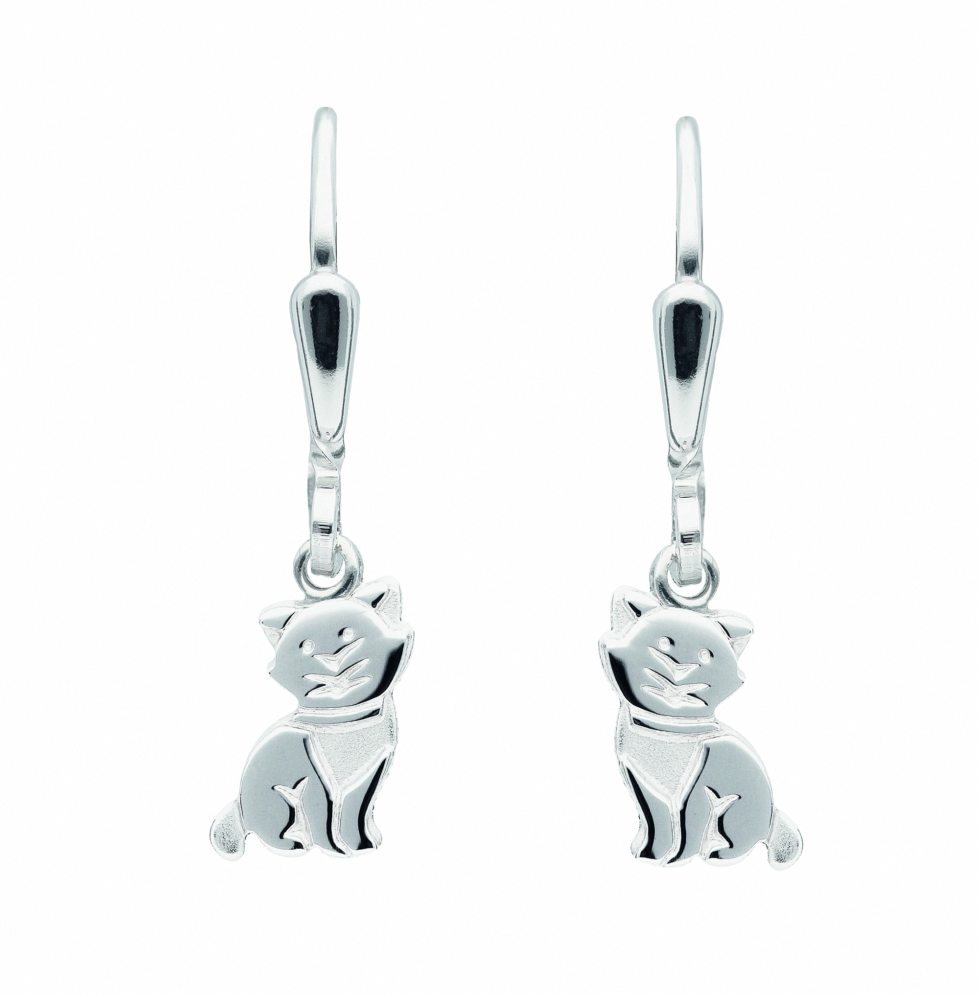 Adelia´s Paar Ohrhänger Ohrhänger Damen Ohrringe Silberschmuck Katze«, | für kaufen walking »925 Silber I\'m