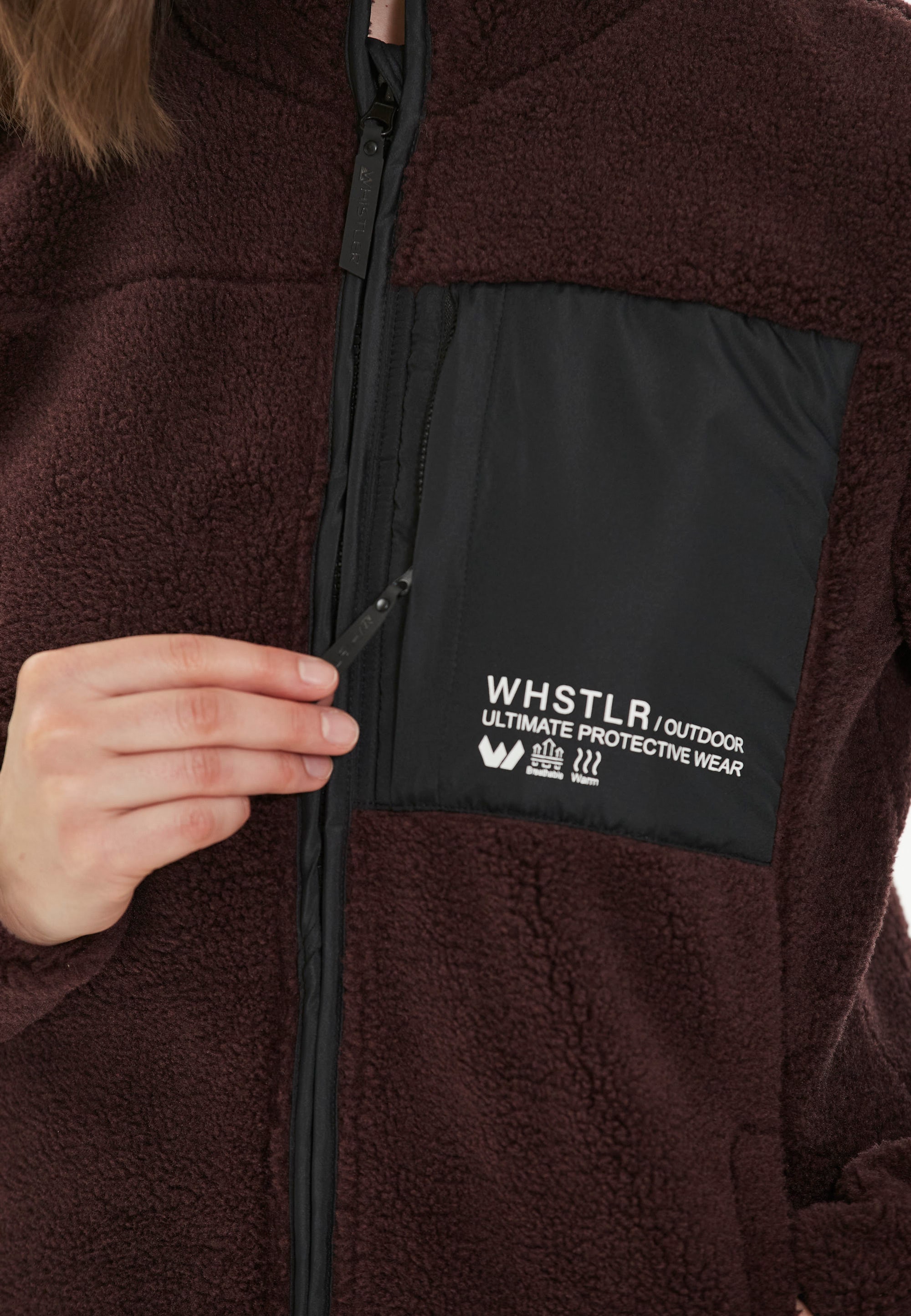 WHISTLER Fleecejacke online mit Kontrast-Brusttasche »Sprocket«